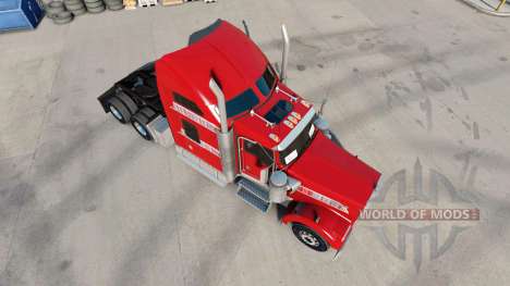 Скин One of One на тягач Kenworth W900 для American Truck Simulator