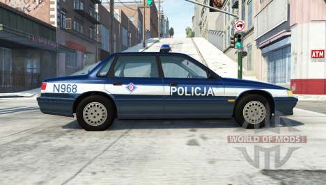 Ibishu Pessima poland police для BeamNG Drive