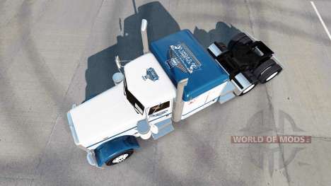 Скин Uncle D Logistics v1.2 на Peterbilt 389 для American Truck Simulator