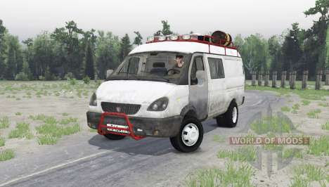 ГАЗ 2705 ГАЗель v1.01 для Spin Tires