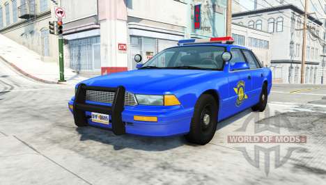 Gavril Grand Marshall michigan state police для BeamNG Drive