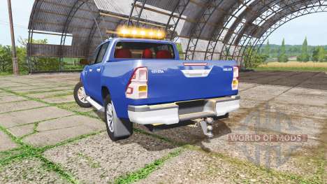 Toyota Hilux Double Cab для Farming Simulator 2017