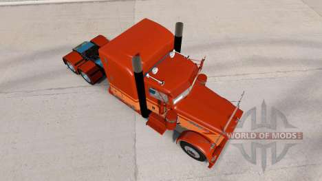 Скин Brown Dust на тягач Peterbilt 389 для American Truck Simulator