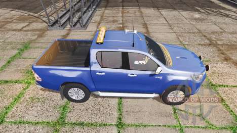 Toyota Hilux Double Cab для Farming Simulator 2017