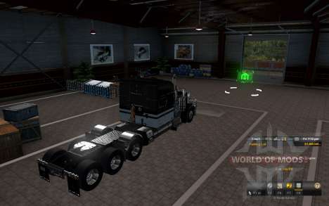 RJ TRANS ATS GARAGE V1.0 (EDIT) для American Truck Simulator