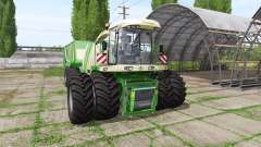Krone BiG X 1100 cargo для Farming Simulator 2017