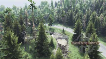 Три сосны v1.1 для Spin Tires