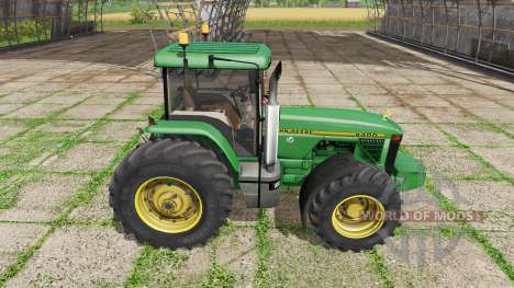 John Deere 8400 v3.3.6.9 для Farming Simulator 2017