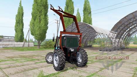 МТЗ 1221 Беларус стогомёт для Farming Simulator 2017