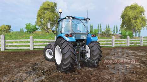 New Holland T4.115 front loader для Farming Simulator 2015