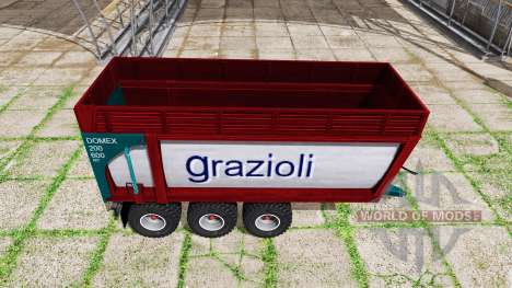 Grazioli Domex 200-6 v2.0 для Farming Simulator 2017