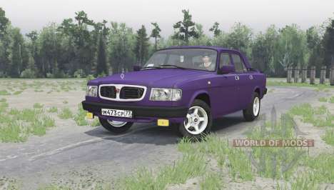 ГАЗ 3110 Волга для Spin Tires