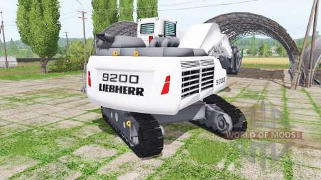 Liebherr R 9200 для Farming Simulator 2017