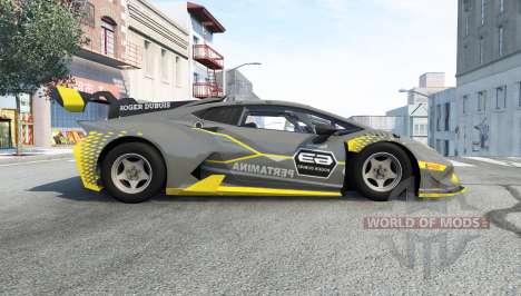 Lamborghini Huracan Super Trofeo EVO v1.1 для BeamNG Drive