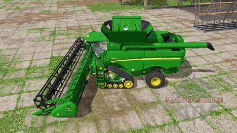 John Deere S670 RowTrac для Farming Simulator 2017