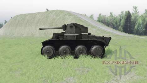 Light Tank Mk.VII Tetrarch для Spin Tires
