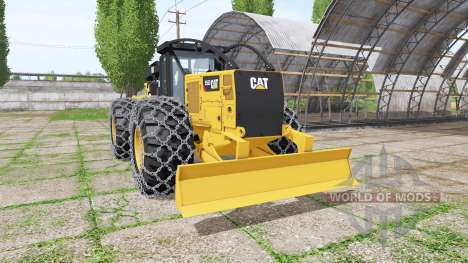 Caterpillar 555D v2.0 для Farming Simulator 2017