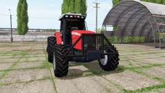 Massey Ferguson 7180 v2.0 для Farming Simulator 2017
