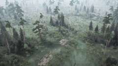 Болотистый лес 2 для MudRunner