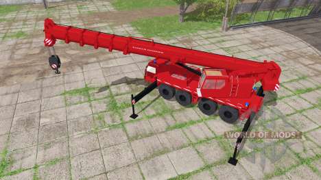Liebherr LTM 1090-2 sapeur-pompier v2.0 для Farming Simulator 2017
