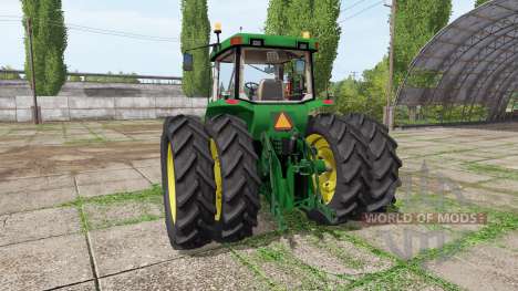 John Deere 8400 v1.0.2 для Farming Simulator 2017