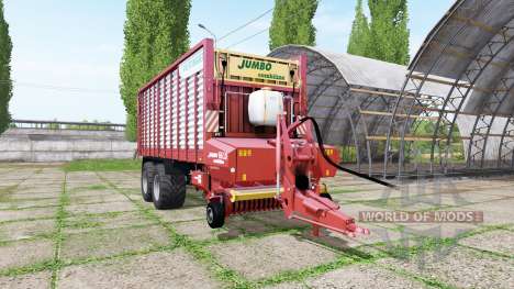 POTTINGER JUMBO 6610 combiline для Farming Simulator 2017