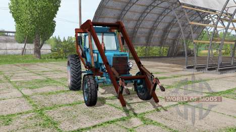 МТЗ 80 Беларус стогомёт для Farming Simulator 2017