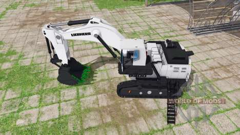 Liebherr R 9200 backhoe attachment для Farming Simulator 2017