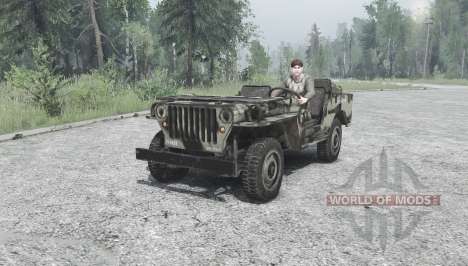 Willys MB 1942 для Spintires MudRunner