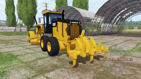 Caterpillar 140M v2.1 для Farming Simulator 2017