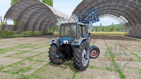 МТЗ 80 Беларус погрузчик v1.1 для Farming Simulator 2017