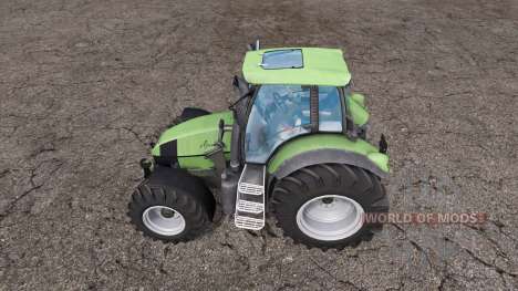 Deutz-Fahr Agrotron 120 Mk3 front loader для Farming Simulator 2015