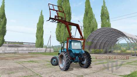 МТЗ 80 Беларус стогомёт v1.2 для Farming Simulator 2017