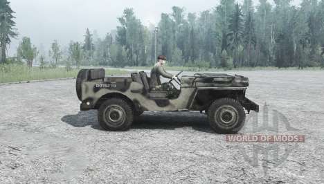 Willys MB 1942 для Spintires MudRunner