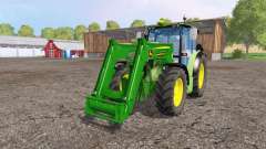 John Deere 6110 RC front loader для Farming Simulator 2015