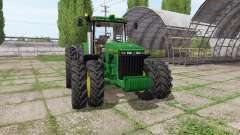 John Deere 8400 v1.0.2 для Farming Simulator 2017