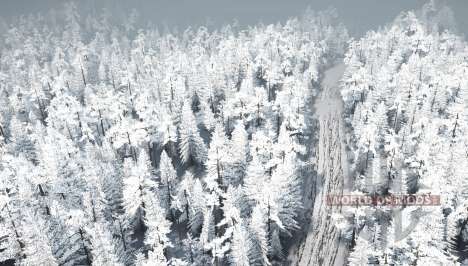 Зимник для Spintires MudRunner