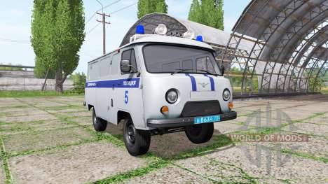 УАЗ 3909 Полиция для Farming Simulator 2017