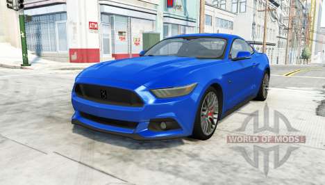 Ford Mustang GT 2015 для BeamNG Drive