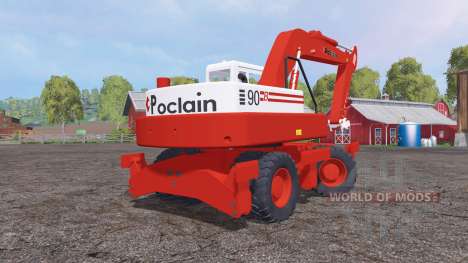 Poclain 90B для Farming Simulator 2015
