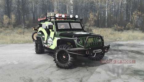 Jeep Wrangler (JK) diesel для Spintires MudRunner