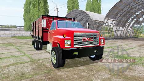 GMC C7500 dump truck для Farming Simulator 2017
