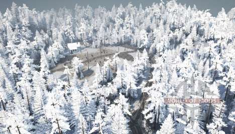 Зимник для Spintires MudRunner