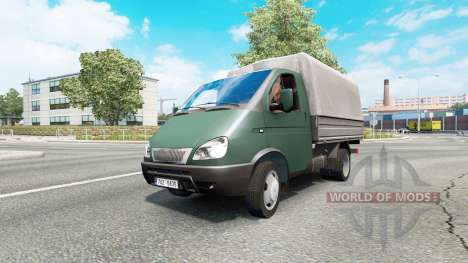 Russian traffic pack v1.7.1 для Euro Truck Simulator 2