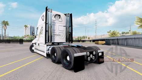 Скин Swift на тягач Freightliner Cascadia для American Truck Simulator