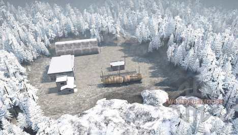 Зимник для Spintires MudRunner