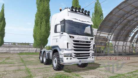 Scania R730 v1.0.2 для Farming Simulator 2017