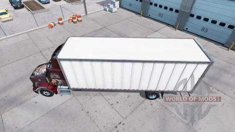 Peterbilt 579 box truck для American Truck Simulator