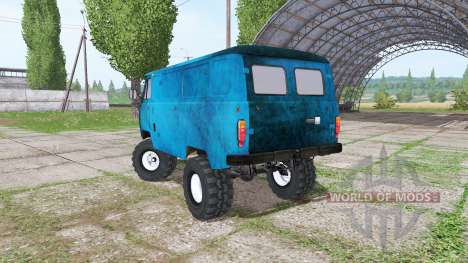 УАЗ 452 v1.1 для Farming Simulator 2017