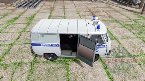 УАЗ 3909 Полиция для Farming Simulator 2017